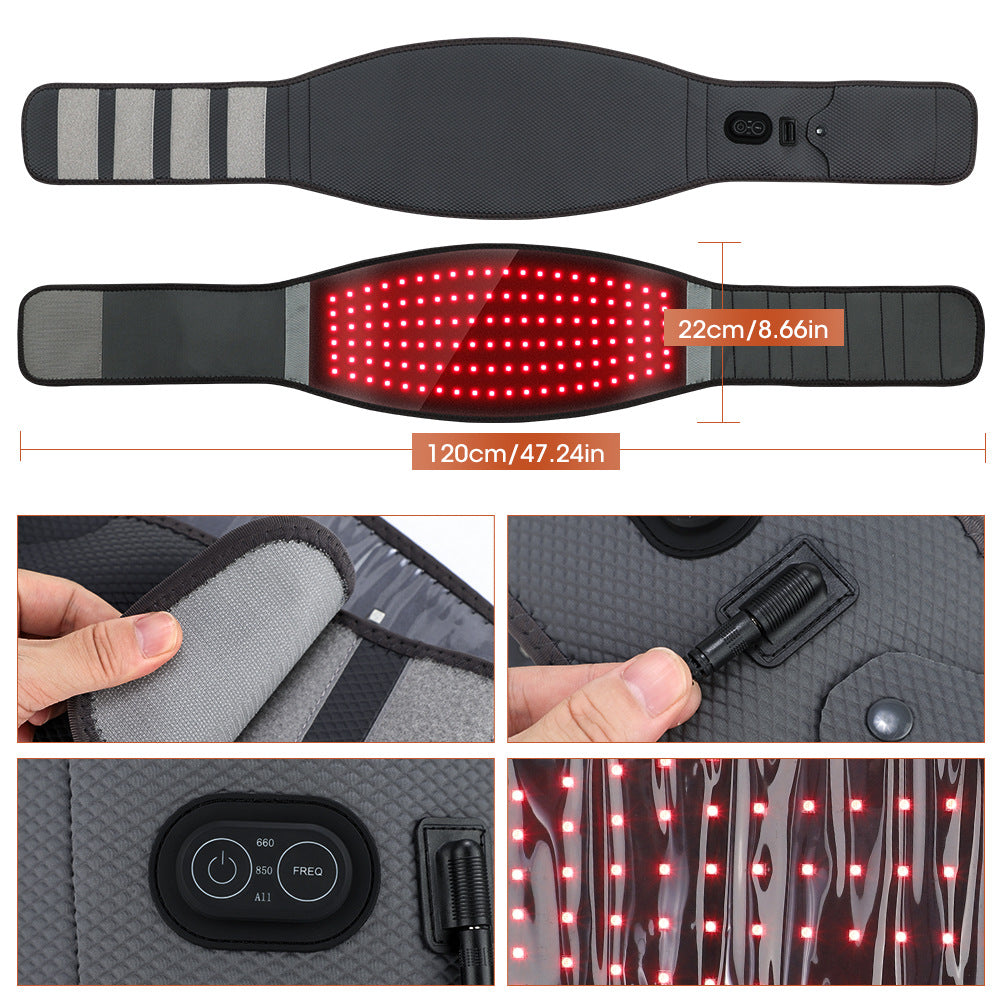 Red Light Therapy Belt | 660nm + 850nm